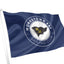 Monkstown Bay Sailing Club Crest Blue Flag