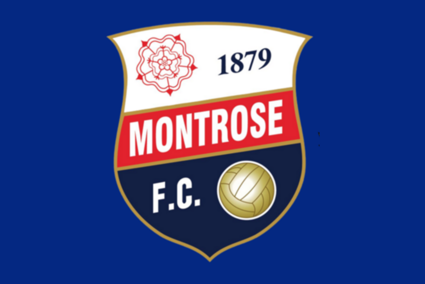 Montrose Football Club Flag