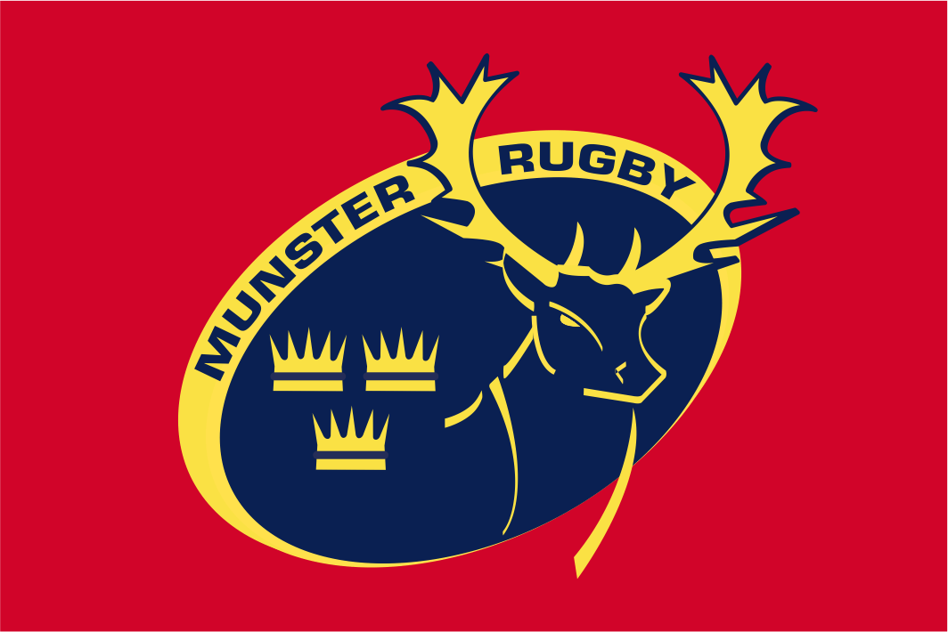 Munster Rugby Crested Flag
