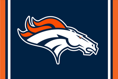 Denver Broncos Stripe Flag