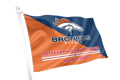 Denver Broncos London Game Flag