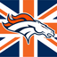Denver Broncos UK Flag