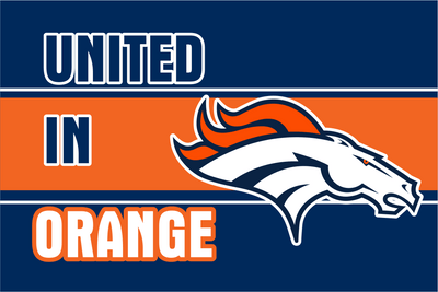 Denver Broncos Chant Flag