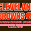 Cleveland Browns London Game Flag