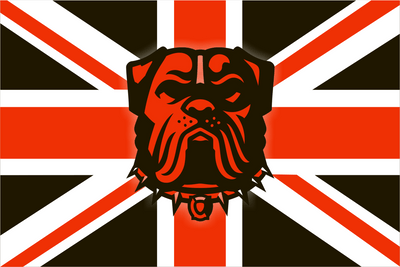 Cleveland Browns UK Flag