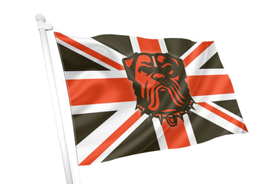 Cleveland Browns UK Flag