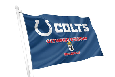Indianapolis Colts Berlin Game Flag