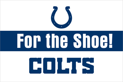 Indianapolis Colts Chant Flag