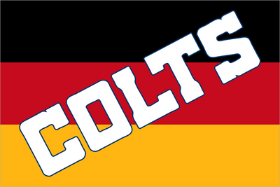 Indianapolis Colts in Germany Flag