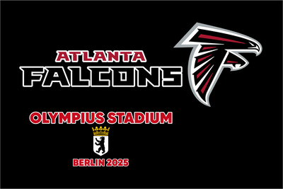 Atlanta Falcons Berlin Game Flag