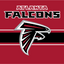 Atlanta Falcons Stripe Flag