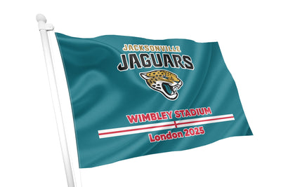 Jacksonville Jaguars London Game Flag
