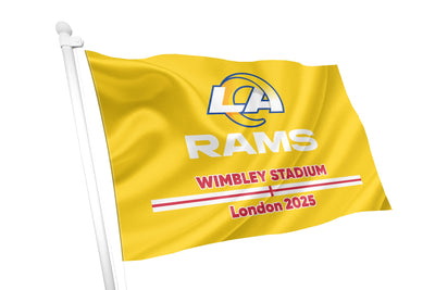 Los Angeles Rams London Game Flag