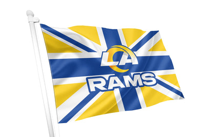 Los Angeles Rams UK Flag