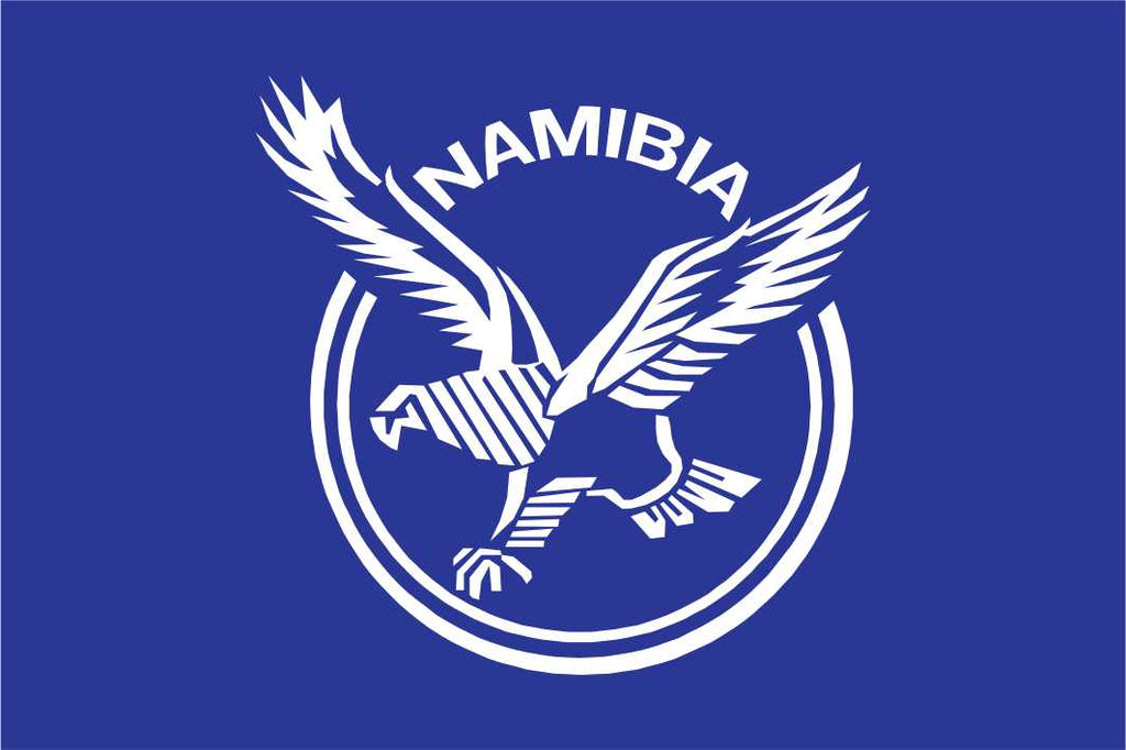 Namibia Rugby Crested Flag - The Welwitschias