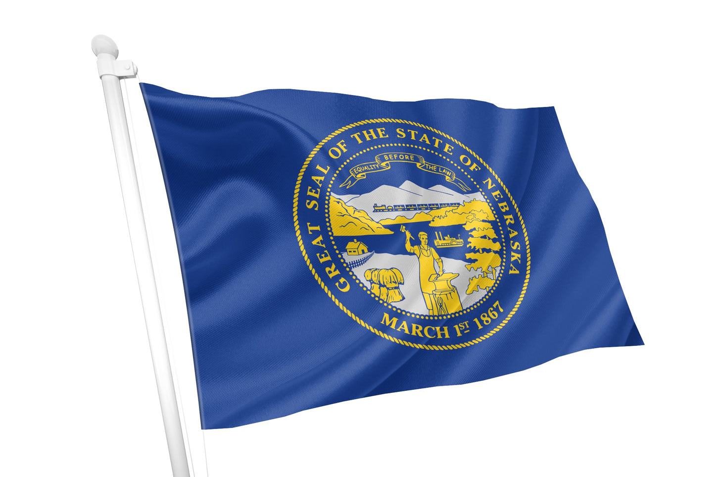 Nebraska State Flag