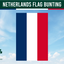 Netherlands Flag Bunting
