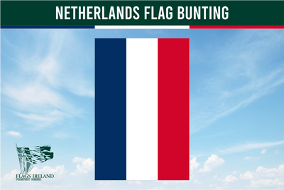 Wimpelkette mit niederländischer Flagge
