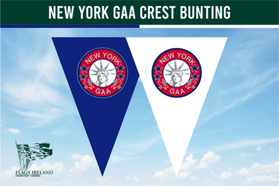 New York GAA Crest Bunting