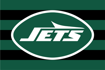 New York Jets Striped Flag