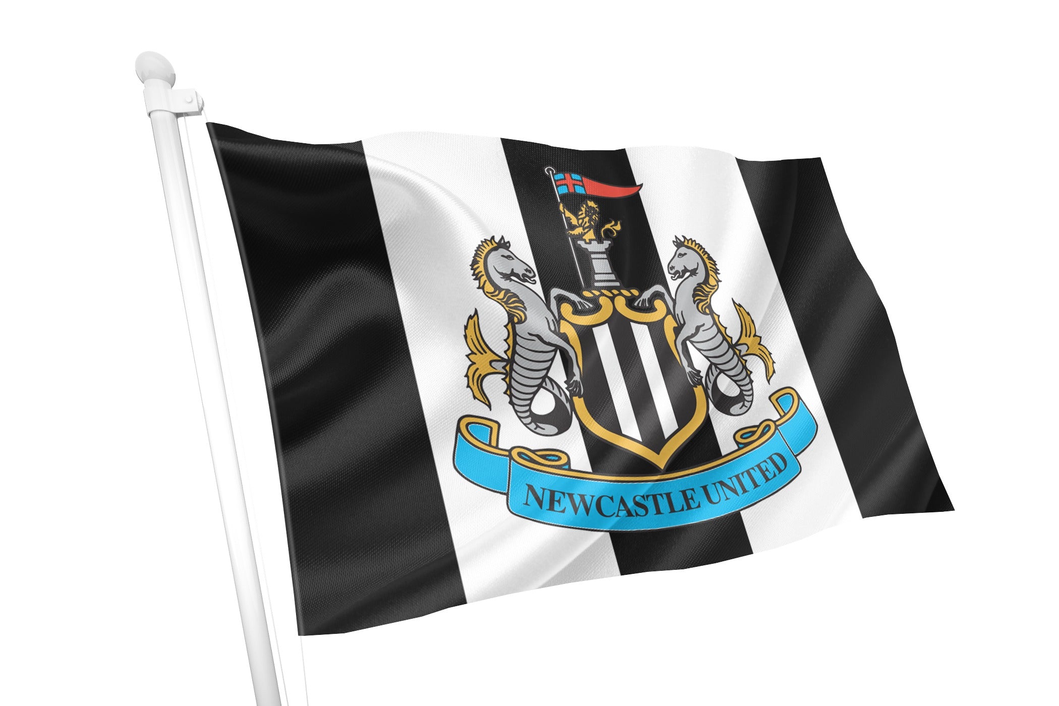 Newcastle United Football Club Flag | Flags Ireland – Flags Ireland ...