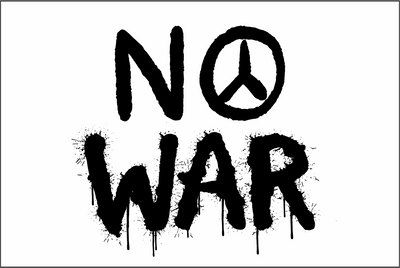 No War White Flag