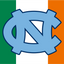 North Carolina College Ireland Flag