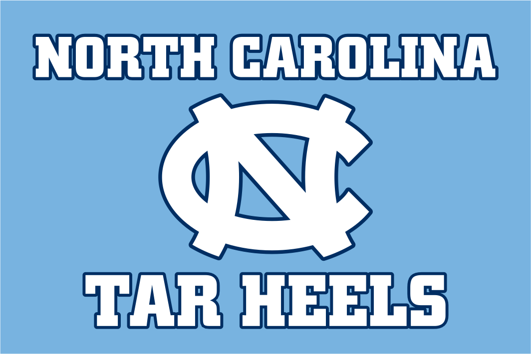 North Carolina Tar Heels Flag