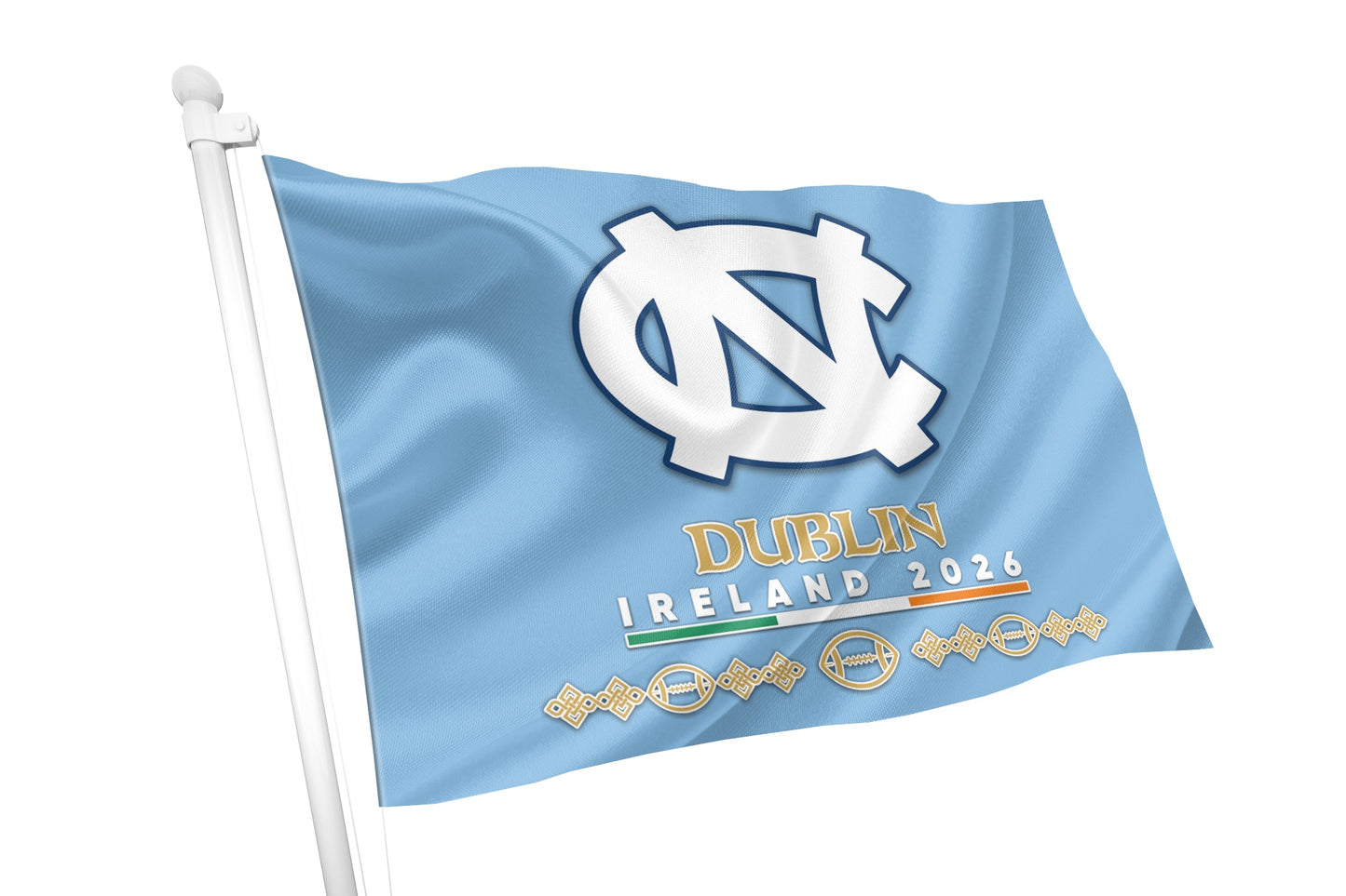 North Carolina University Dublin Flag 