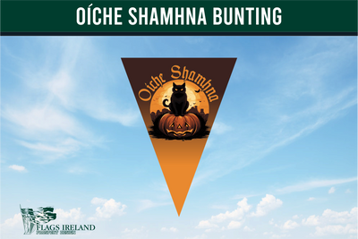 Bunting com crista GAA do condado de Cork