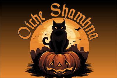 Oíche shamhna(Halloween) Flag