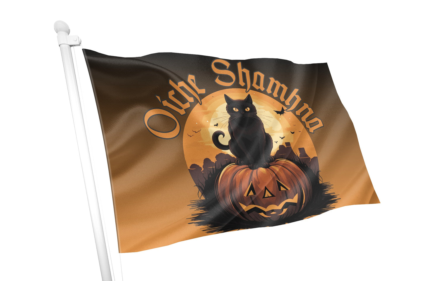 Oíche shamhna(Halloween) Flag