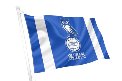 Oldham Athletic Association Football Club Flag