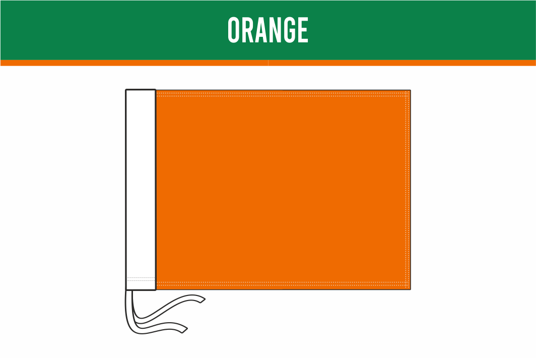 Plain & Colour Combination Corner & Pitch Side Flags