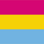 Pansexual Pride Hand Waver Flag