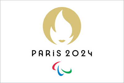 Paris Paralympic Logo Flag