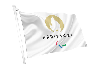 Paris Paralympic Logo Flag