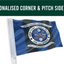Personalised Corner & Pitch Side Flags