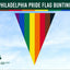 Philadelphia Pride Flag Bunting