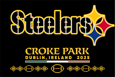 Pittsburgh Steelers Croke Park Flag