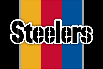 Pittsburgh Steelers Striped Flag