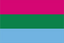 Polysexual Pride Handwaver Flag