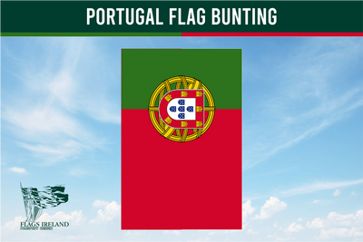 Wimpelkette mit Portugal-Flagge