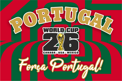Portugal World Cup 2026 Football Supporter Flag