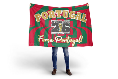 Portugal World Cup 2026 Football Supporter Flag