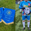 Personalised Customised Presentation Pennant with fringe