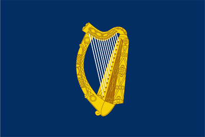 Harfenflagge des Präsidenten