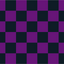 Purple & Black Chequered Handwaver Flag