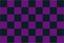 Purple & Black Chequered Handwaver Flag