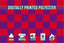 Purple & Red Chequered Flag
